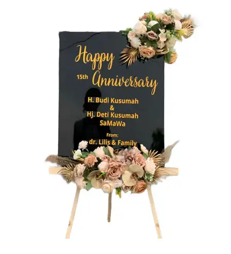 Papan Bunga Akrilik Kerjo