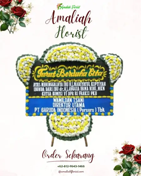 Papan Bunga Duka Kerjo